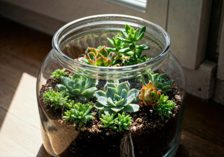 Cómo montar un terrario bonito y fácil para decorar rincones de tu casa