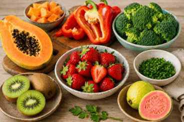 7 ideas naturales para aumentar la vitamina C en tu dieta sin comer más naranjas