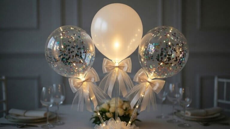 Cómo decorar globos con LEDs, confeti y cintas para tus fiestas y reuniones