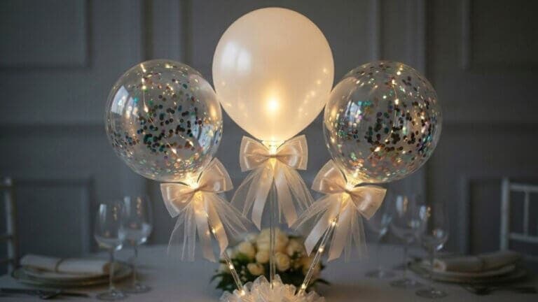 Cómo decorar globos con LEDs, confeti y cintas para tus fiestas y reuniones