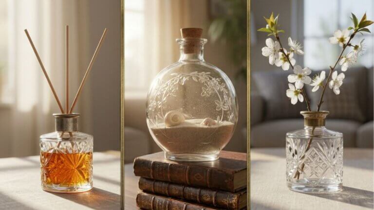 No tires los frascos de perfume vacíos: 5 ideas para reciclarlos