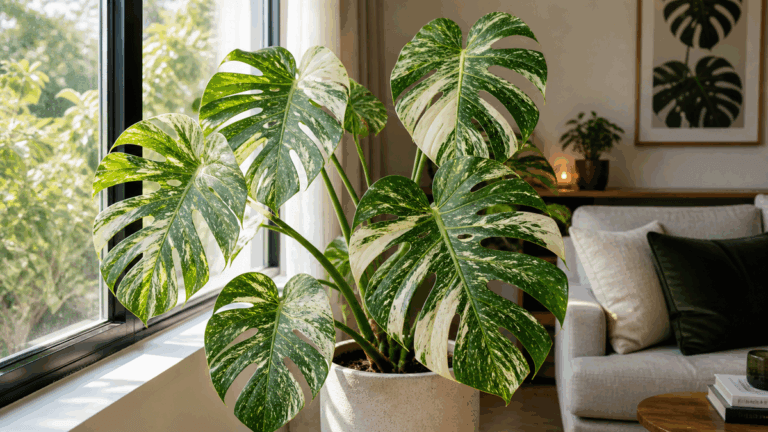 Hojas grandes con muchas manchas blancas: 7 consejos para cuidar tu Monstera Thai Constellation