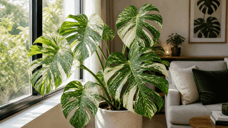 Hojas grandes con muchas manchas blancas: 7 consejos para cuidar tu Monstera Thai Constellation