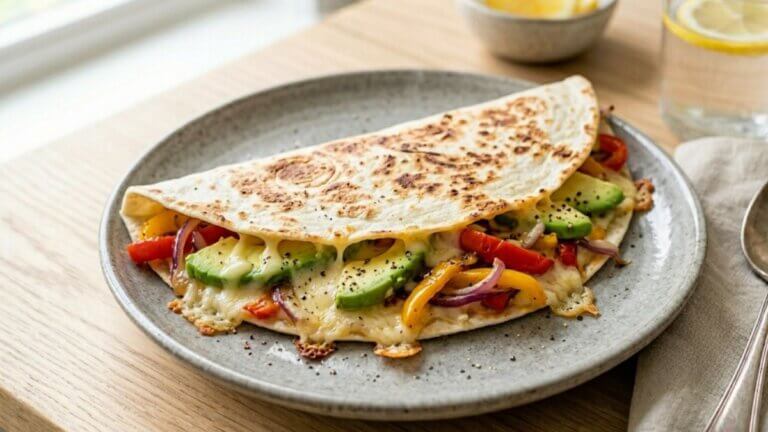 Quesadillas con aguacate