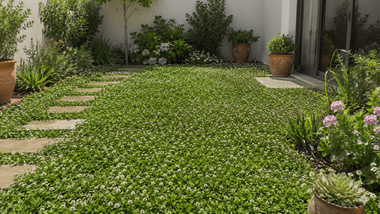 Alternativas al césped: plantas tapizantes bonitas y resistentes