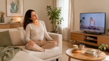 Cuello y escote: 3 ejercicios suaves de yoga facial para hacer mientras ves televisión