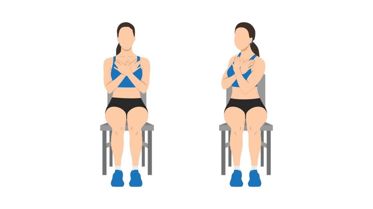 Estiramiento con rotación dorsal