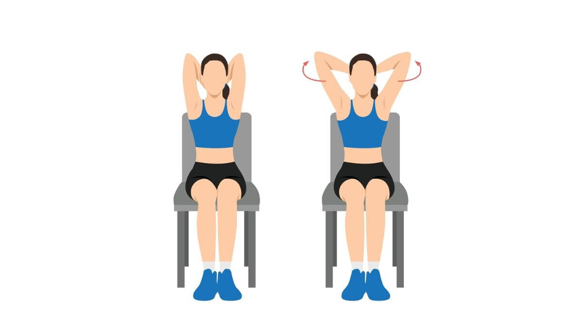 Estiramiento con extensión dorsal