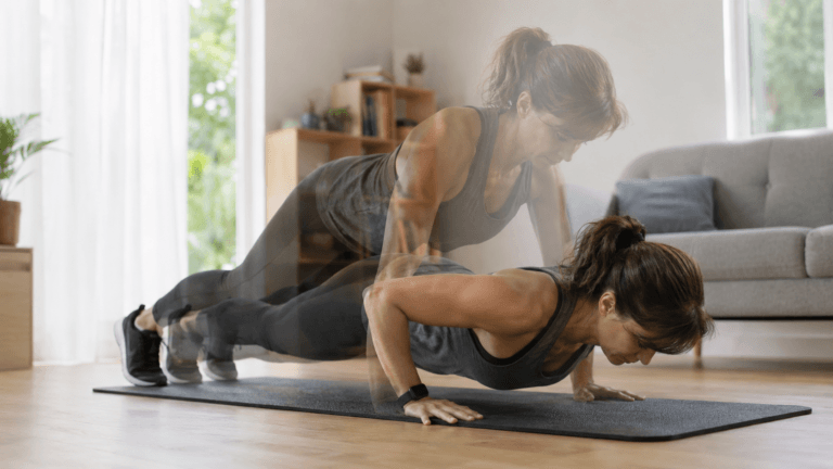 Flexiones de brazos estándar