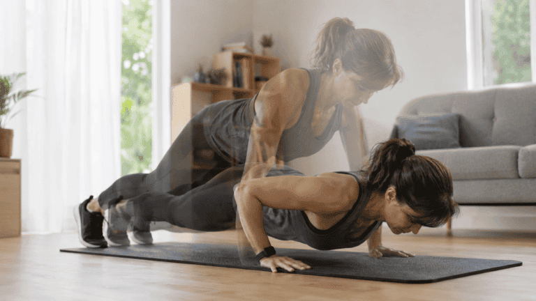 Flexiones de brazos estándar
