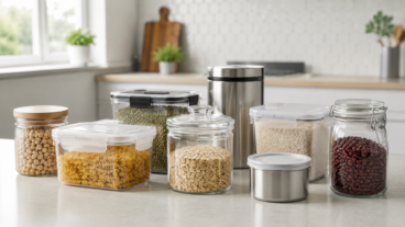 Plástico, vidrio o acero: cuál es el mejor material para tus recipientes de cocina
