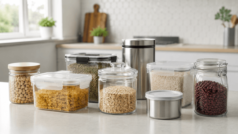 Plástico, vidrio o acero: cuál es el mejor material para tus recipientes de cocina
