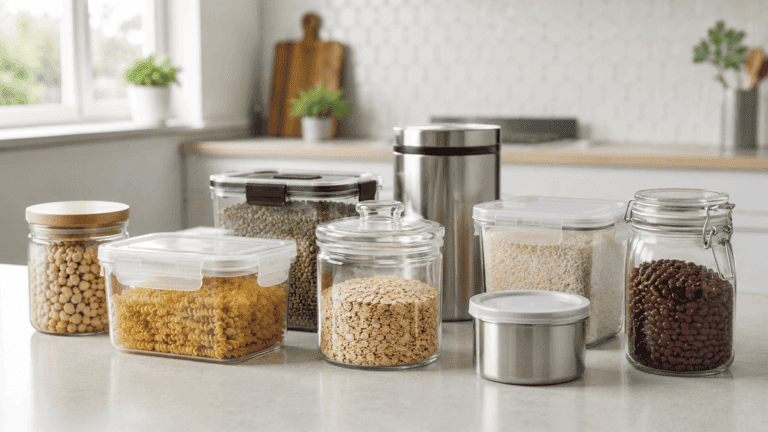 Plástico, vidrio o acero: cuál es el mejor material para tus recipientes de cocina