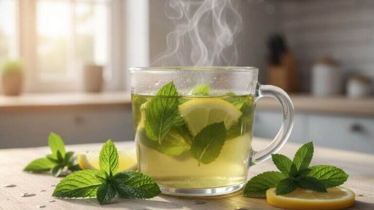 Menta con limón