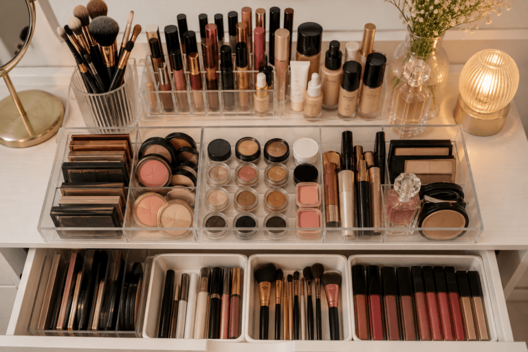 Cómo organizar tu maquillaje para usarlo más y no dejarlo olvidado