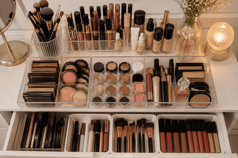 Cómo organizar tu maquillaje para usarlo más y no dejarlo olvidado