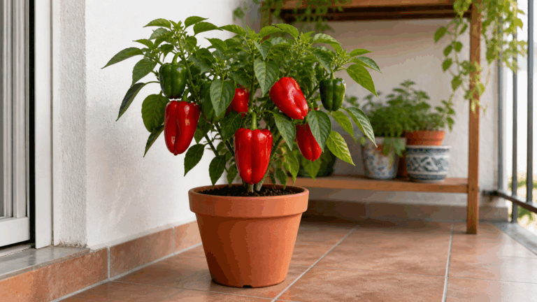 Cómo cultivar pimientos en macetas y lograr tu primera cosecha