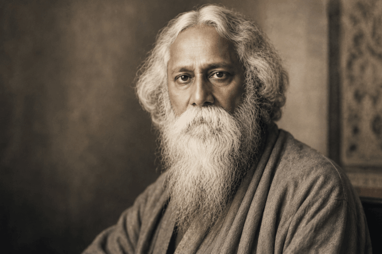"Es muy simple ser feliz, pero es muy difícil ser simple": lo que Tagore sabía de la felicidad