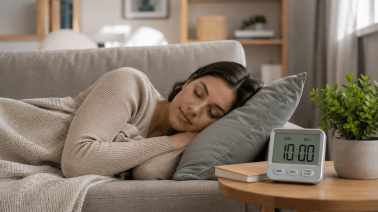 Siesta corta de 10 minutos: cómo hacer una power nap sin arruinar el sueño nocturno