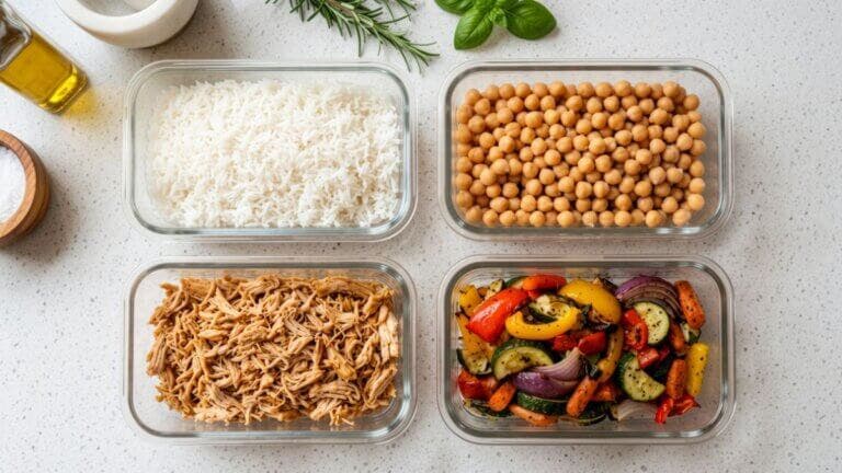 Si cocinas una vez y comes dos, estas 7 bases te salvan la semana sin repetir plato idéntico