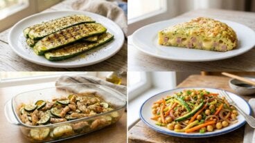 Recetas rápidas de calabacín que no llenan la cocina de platos