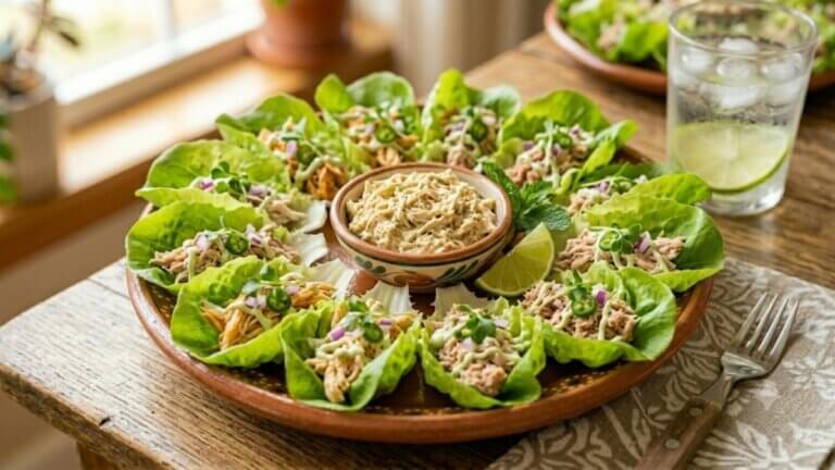 Tacos de lechuga