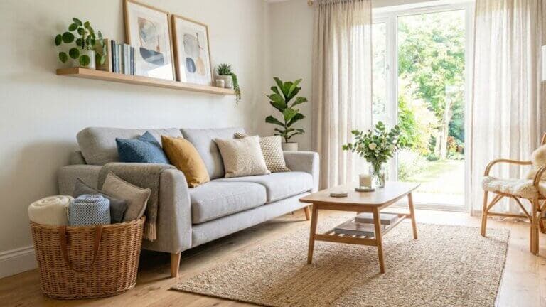 Una cesta por ambiente: reglas simples para que el orden perdure por días