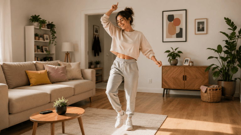 10 minutos de baile en tu salón: cómo este entrenamiento sencillo ayuda a tu corazón