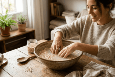Avena tibia para manos resecas: cómo calmar la piel castigada en casa