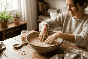 Avena tibia para manos resecas: cómo calmar la piel castigada en casa