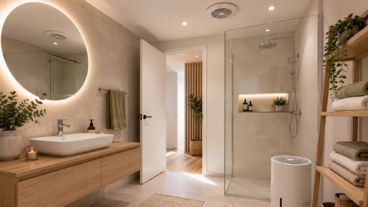 ¿Baño sin ventanas? Trucos para ventilar y combatir la humedad