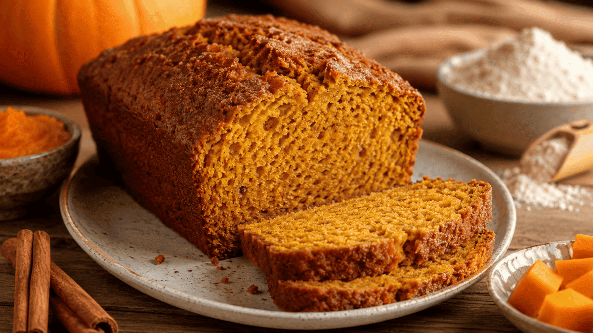 Bizcocho con calabaza