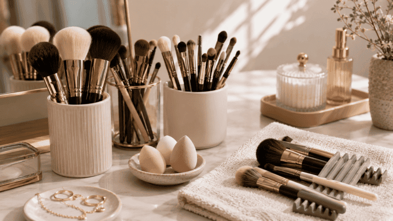 Brochas y esponjas sucias: 5 errores que arruinan el acabado del maquillaje