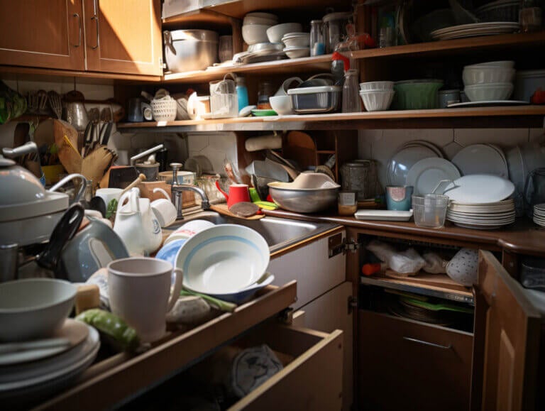 Si tu cocina pequeña se ve siempre saturada, prueba esta regla de 3 superficies despejadas