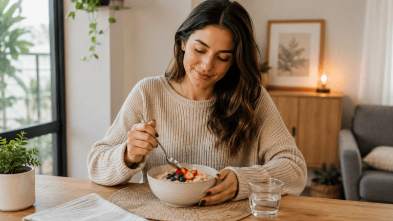 ¿Qué ocurre cuando desayunas apurado por la mañana?