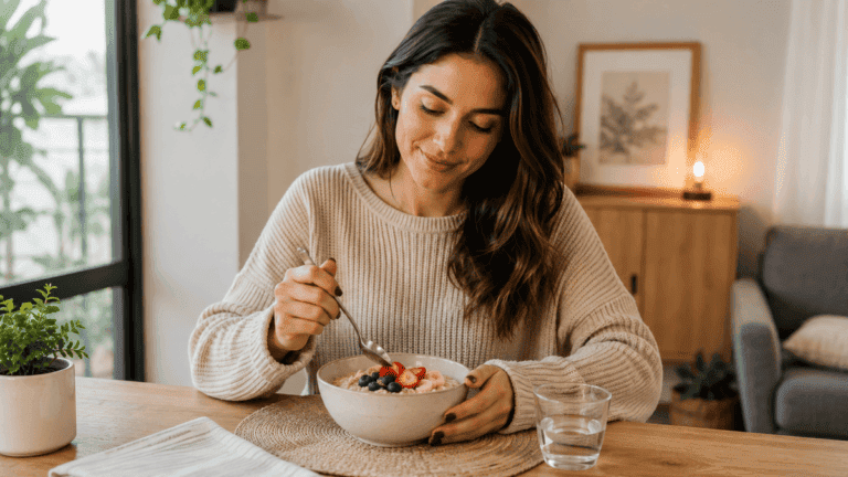 ¿Qué ocurre cuando desayunas apurado por la mañana?
