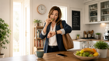 Por qué desayunar de pie puede cambiar más tu mañana de lo que parece