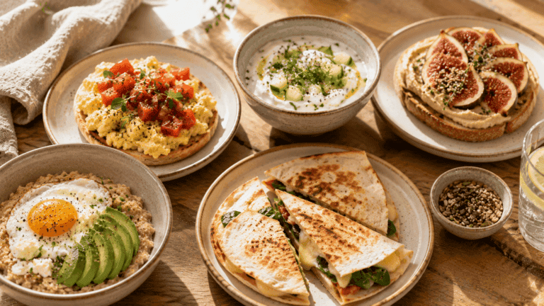 ¿Cansado de desayunar siempre lo mismo? 9 ideas innovadoras y fáciles de preparar