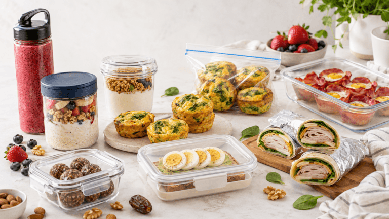 ¿Desayunas en el camino? 8 opciones rápidas y nutritivas para llevar