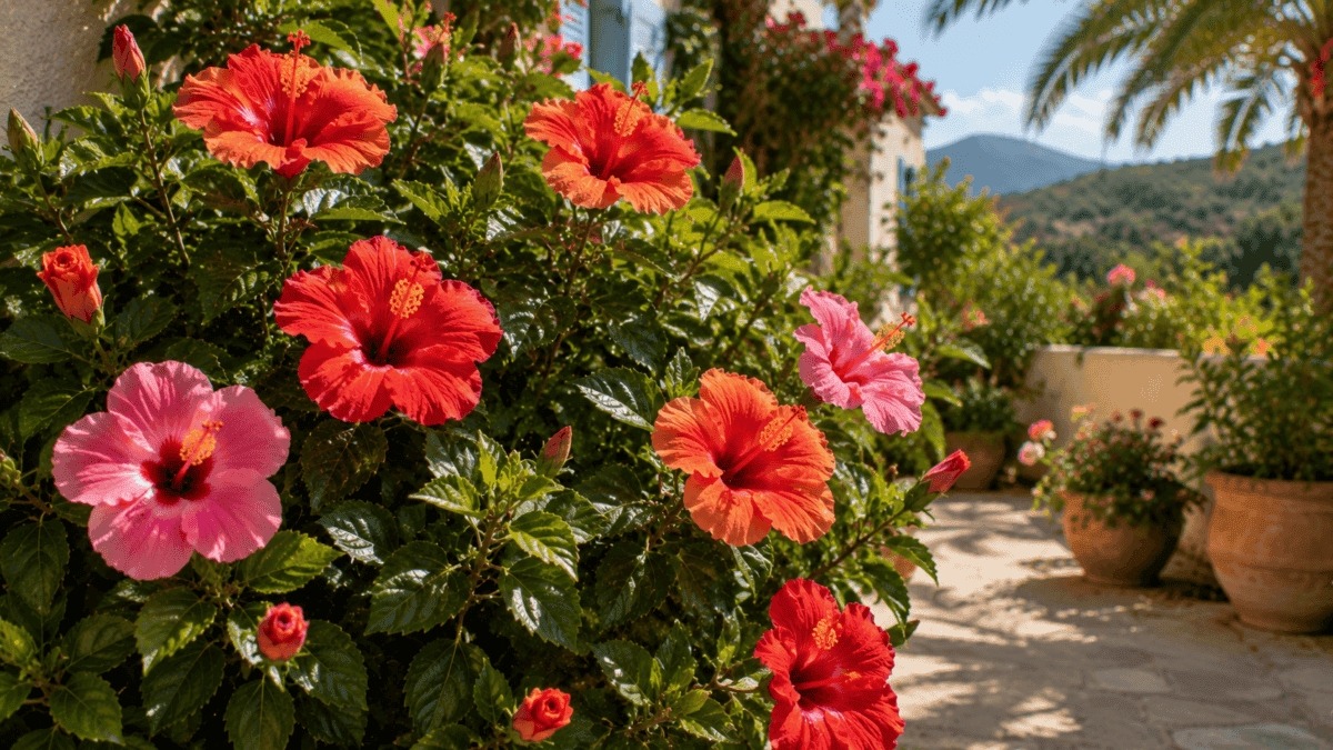Planta de hibisco