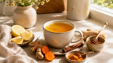 Cómo preparar la infusión de cúrcuma para comenzar el día con más calma