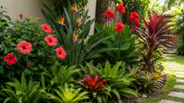 Un poco de selva en casa: las 5 plantas tropicales que transforman tu jardín