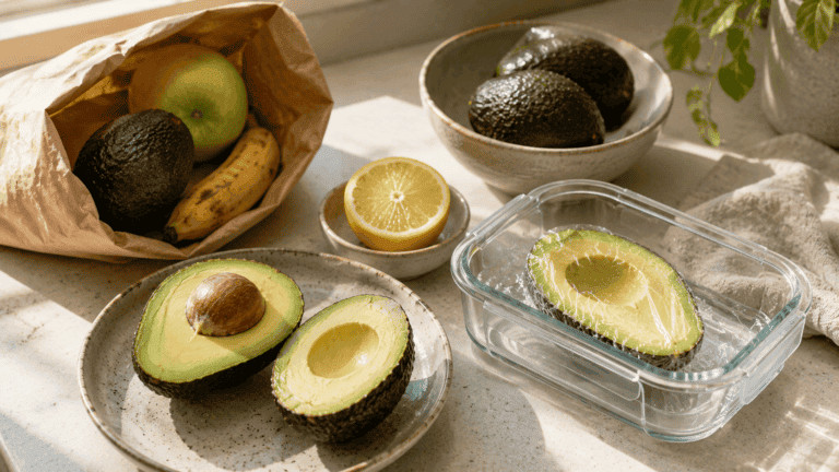 5 trucos para madurar un aguacate rápido (y evitar que se oxide al cortarlo)