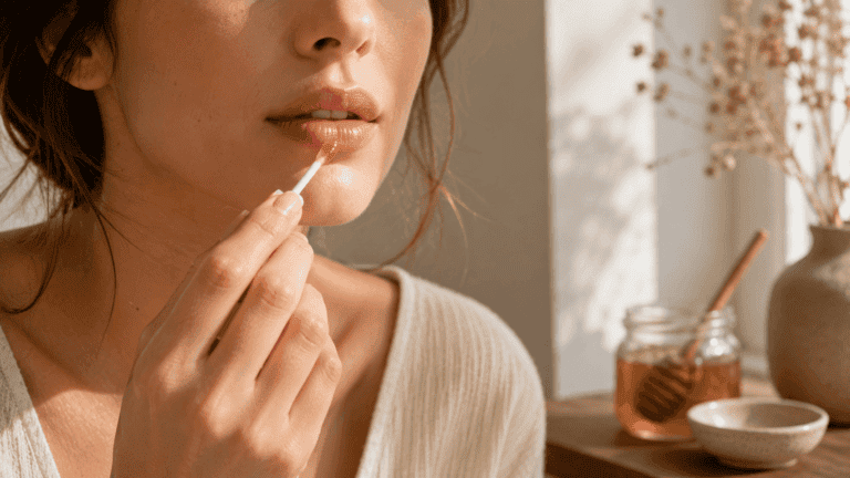 Labios secos y miel: el uso puntual que puede suavizar sin incomodar