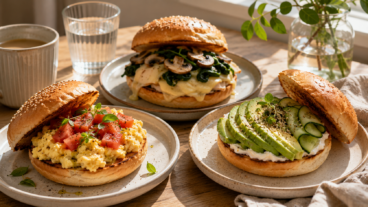 Pan de hamburguesa sobrante: 3 desayunos salados para aprovecharlo antes de que se seque