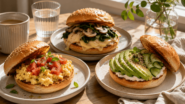 Pan de hamburguesa sobrante: 3 desayunos salados para aprovecharlo antes de que se seque