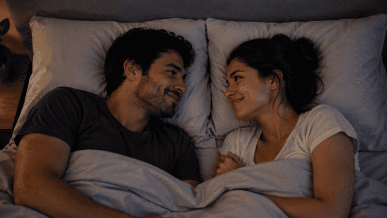 Dormir juntos sin hablarse: 4 rituales sencillos para reconectar antes de dormir
