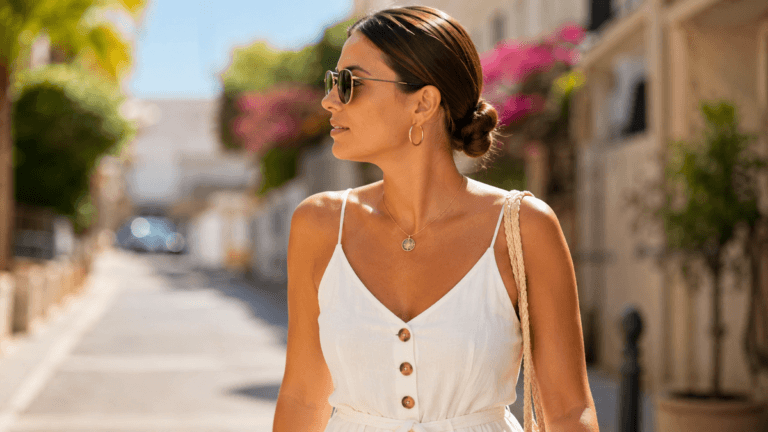 Pelo recogido en verano: moños y coletas bajas que controlan el frizz con poco esfuerzo