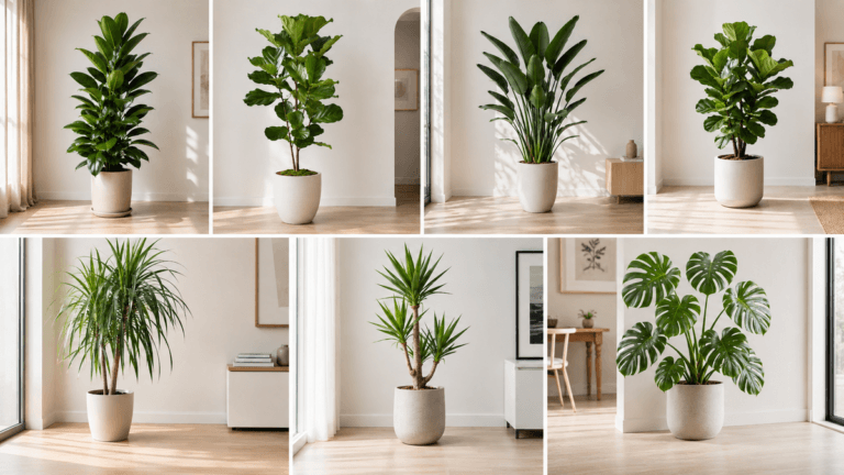 Plantas de interior superaltas: 7 opciones llamativas y fáciles de cuidar