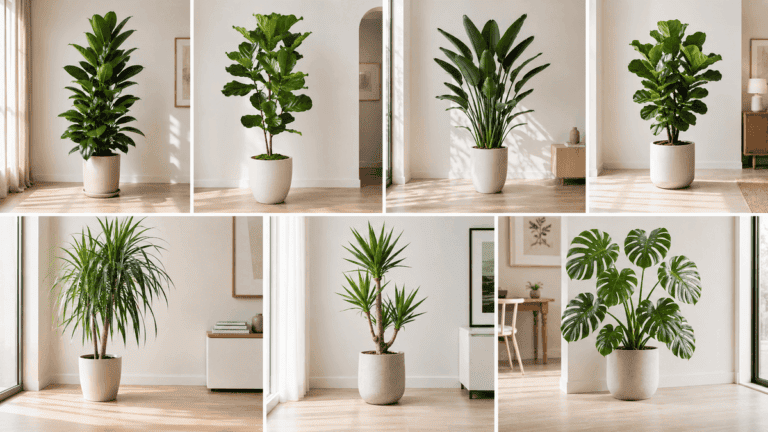 Plantas de interior superaltas: 7 opciones llamativas y fáciles de cuidar